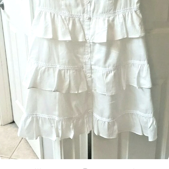 Gal Meets Glam Ann Ruffle Tiered Dress Size 10 NWT - Picture 6 of 8